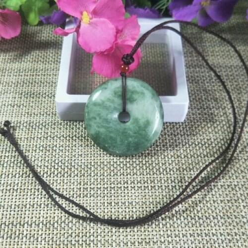 Drop Shipping Natural Jade Pendant Jewelry Lucky Exorcise Evil Spirits Auspicious Amulet Jade Pendant Fine Jade Jewelry