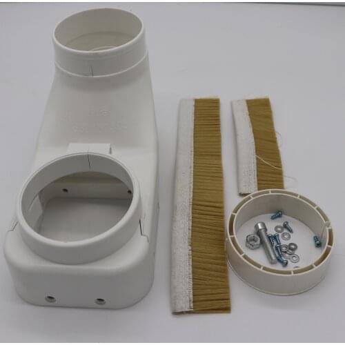 100mm Spindle motor dust collection cover for cnc machine nylon material