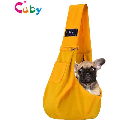 Handback fashion sling for small dog cat pet carrier breathing cotton wrap carrier for pet