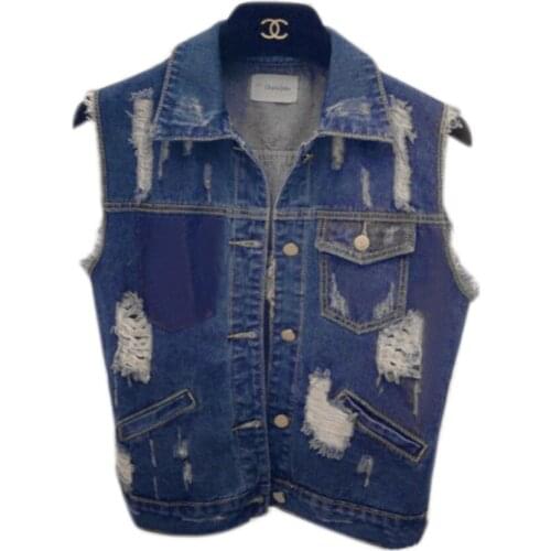 Женские джинсовые жилеты SDPRUS China At AliExpress