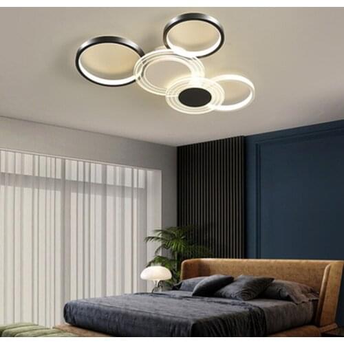 Nordic creative living room LED lamp bedroom ceiling lamp villa indoor lighting lamp restaurant lamp hotel guest room lamp
