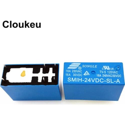 SMIH-24VDC-SL-A 16A Relay DIP6