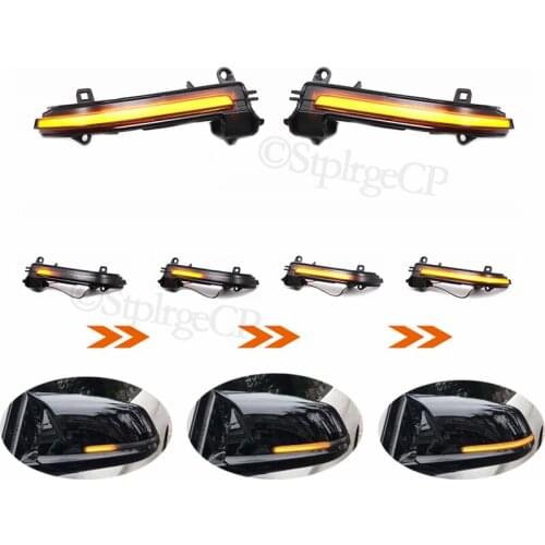 High quality Auto parts dynamic LED side mirror indicator light streamer turn signal light For BMW M Series F87 M2 2014 - 2018