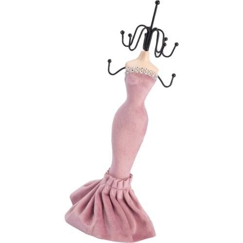 1 Piece White Wedding Mannequin Jewelry Stand Holder Rack Set 28 Cm