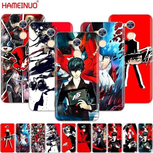 Persona 5 Cover phone Case for Huawei Honor 10 V10 4A 5A 6A 7A 6C 6X 7X 8 9 NOVA 2 2S PLUS LITE for honor 10x lite case
