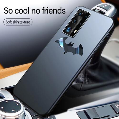 Ultra-thin Bat Matte PC Phone Case For Huawei P40 P30 P20 Lite Mate 30 20 Honor 10 Pro Magnetic Protection Cover
