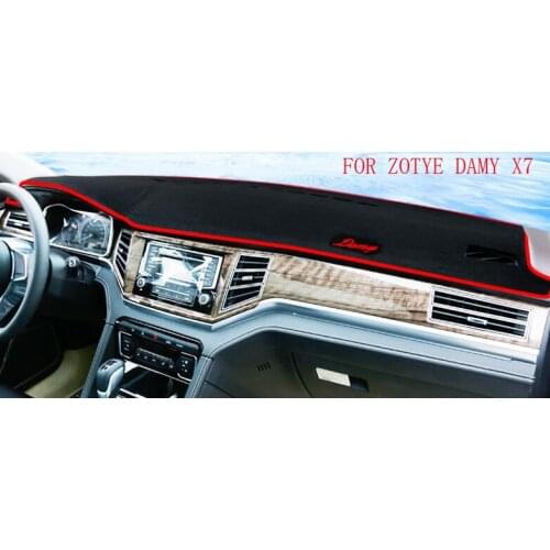 Car Dashboard Cover Carpet Sun Shade Pad Mat Heat Insulation Decoration For Zotye Damy X5 X7