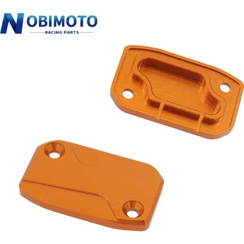 CNC Aluminum Motorcycle Clutch Brake Reservoir Cap Cover For KTM XC-W XCF SXF EXCF125 150 250 300 350 400 450 500 TE FC FR 17-21