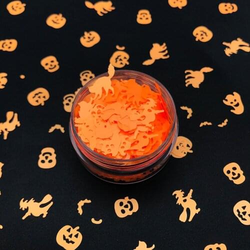 Shape glitter multi chunky sequin glitter for Halloween nail Art Decoration Kit