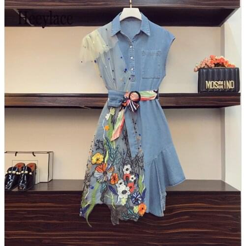 Джинсовые летние платья Heeylace China At AliExpress