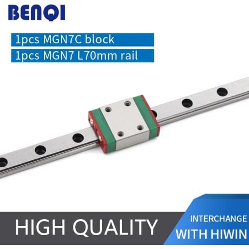 China domestic linear rail MGN7 L70mm+ linear block MGN7C