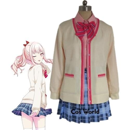Project Sekai Colorful Stage Feat Akiyama Mizuki School Uniform Outfits Anime Customize Cosplay Costumes