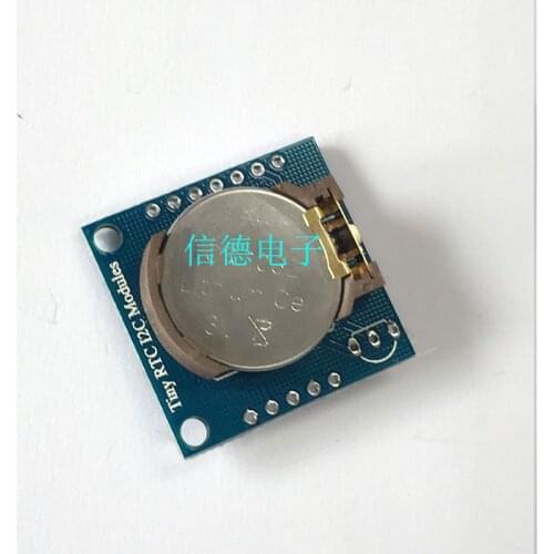 Tiny RTC I2C module 24C32 memory DS1307 clock module