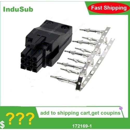 172169-1 Servo Driver 9 Core Plug Connector Plug