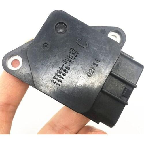 Pack of 1 Japan Original Air Flow Meters 22204-22010 197400-2030 MAF Sensors for Toyota Corolla Highlander Yaris Rav4 Camry