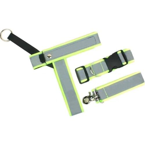 Yorkies Puppy Harness Collar Leash Set Chihuahua Leading LC0221