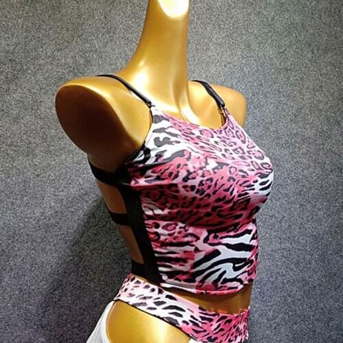 Latin Dance Dress Women SleeveLess Stripped Back Latin Dance Tops for Ballroom Samba Tango Chacha Dancing Performamnce W347