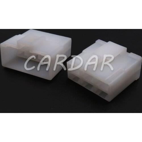 1 Set 6 Pin 6.3mm Auto Wire Connector Automobile Socket With Terminals