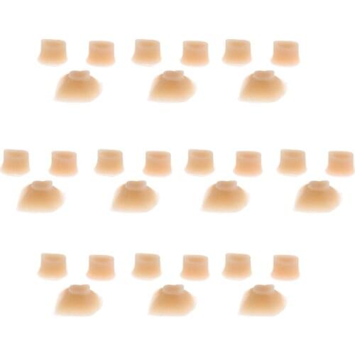 Tooyful 10 Sets Rubber Flute Piccolo Pads Flute Repair Accessory for Musical Lovers