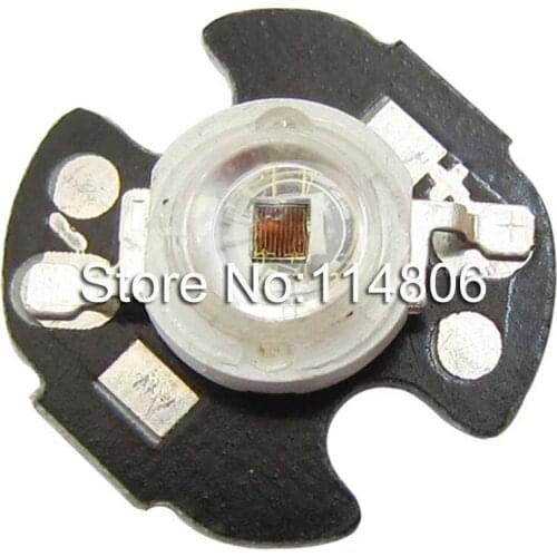 10pcs1W 45mil Chip Infrared IR 940nm LED Bead Light Part Night Vision Fill Light With 16mm Base