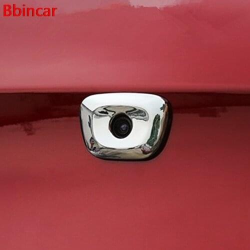 Bbincar ABS Chrome Trunk Boot Rear Tail Gate Door Camera Pick-up Head Auto Cover Styling For JEEP CHEROKEE 2014 2015 2016 2017