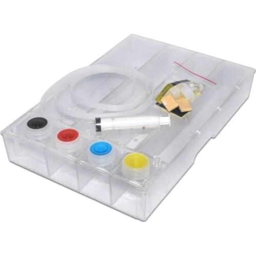 Large Capacity Ciss System Tank for HP Officejet Enterprise Color X585dn X585f X585z X555dn X555xh Printer