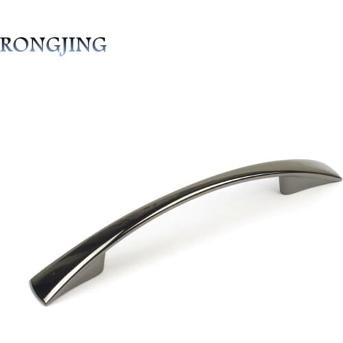 Black Nickel Modern Kitchen Cabinet Drawer Handles Bedroom Furniture Knobs Cupboard Closet Dresser Drawer Pulls Wine Box Handle