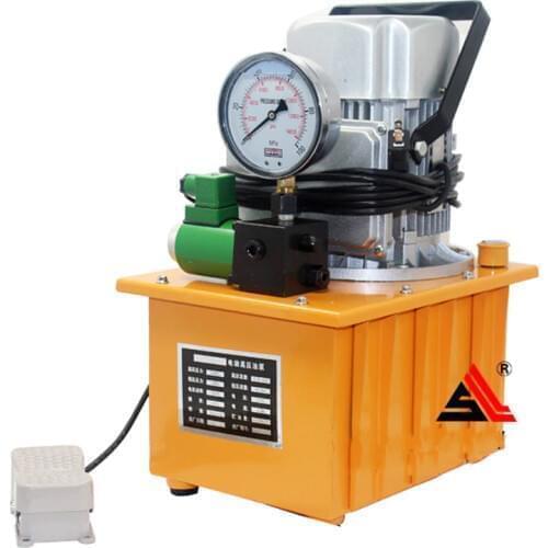 7L Electric Hydraulic Pump Oil Pressure Pump with Pedal Solenoid Valve Oil Pressure Pump HHB-700A