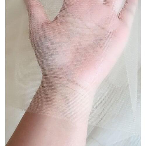 HD French lace net /transparent lace for Wig Making and Wig Caps Lace Wigs Material or Lace Closure Hair Net 91cmx120cm