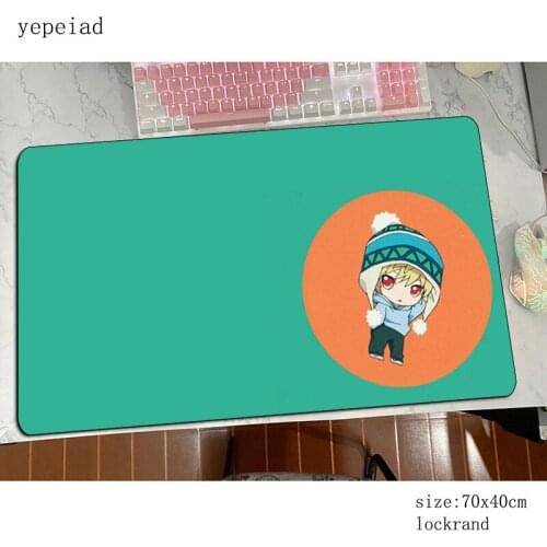 Noragami mousepad gamer best 70x40cm gaming mouse pad large Adorable notebook pc accessories laptop padmouse ergonomic mat