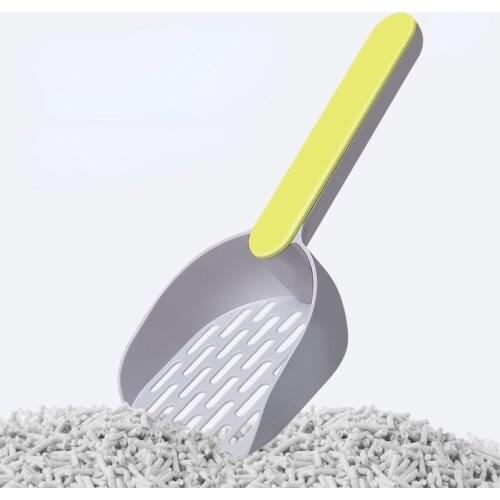 Pet Cat Litter Shovel Two Color ABS Plastic Cat Excrement Shovel Cat Supplies Rapid Filtration Sand Sifter Cleaning Tool