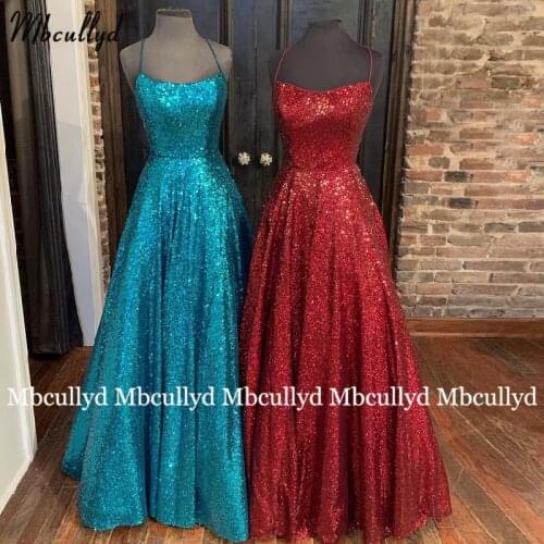 Real Photo Sequins Evening Dresses V Neck Sexy Glitter A-line Burgundy Party Dress Formal Party Gown 2021 Robe de Soiree