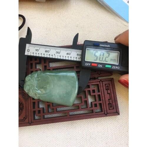 Natural Myanmar jade hand-carved green jade pendant necklace men necklaces emerald pendants jadeite jade jewelry