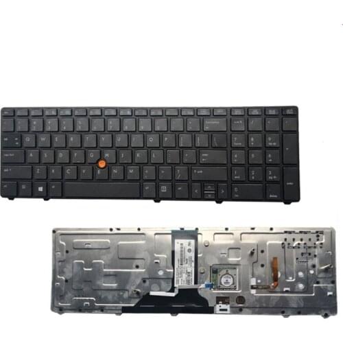 Brand New Original US EU Laptop Keyboard for HP Probook 8770W 8770 8760W Genuine 8770W 8770 8760W Notebook Keyboard