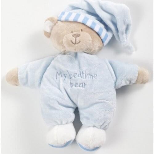 New arrival Appease Baby Toys Plush Doll Sleeping Bear Stuffed Peluche Kids Baby Sleep Toys For Children Comforting doll with