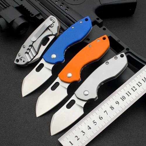 NEW OEM Quality 5311 EDC Folding Knife Stainless Steel Handle with 8cr13mov Steel Blade Pocket Camping Knife Tools