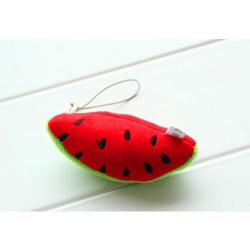 Wholesale 40pcs Little Small 6CM Watermelon Plush toy Doll , Kids Gift Stuffed plush toy Decor doll