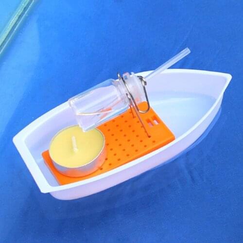 Wholesale Funuy physics science experiment Homemade Steamboat technology experimental equipment diy steamships