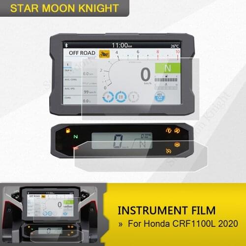 Suitable for HONDA CRF1100 L CRF1100L 2020 crf 1100l motorcycle dashboard anti-scratch protective film