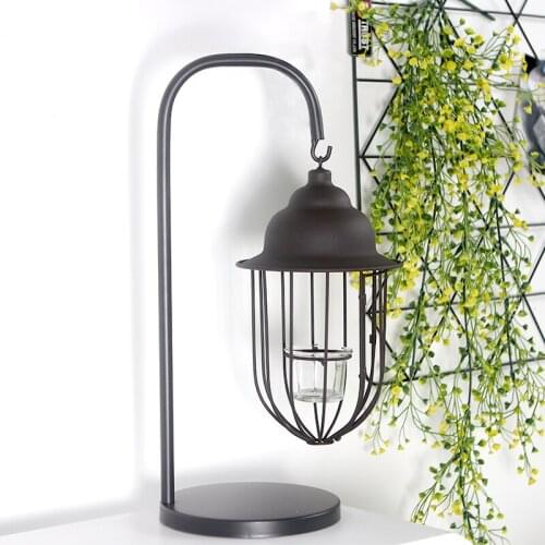 Candlestick Hanging Candle Holder Creative Home Imitation Street Lamp Candlestick