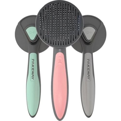 Cat and Dog Comb To Float Hair Comb Dog Hair Removal Artifact T9 Self-cleaning Comb Cat Pet Beauty Products