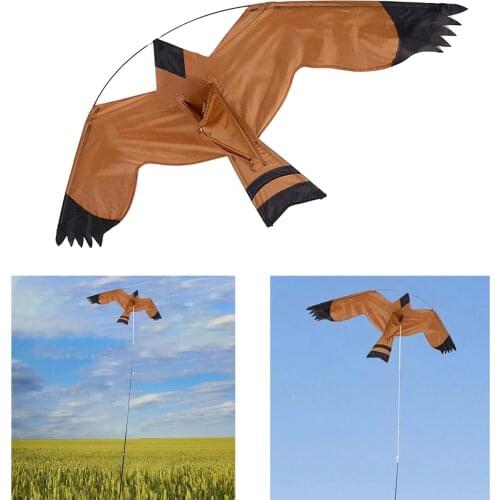 Lifelike Bird Repellent Eagle Flying Kite Scarer Pigeon Insect Pest Control Tool for Scarecrow Garden Protector Guard