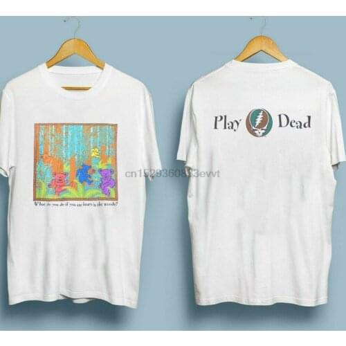 Vtg Grateful Dead T Shirt 1998 Dancing Bears Bear In The Woods T Shirt Reprint