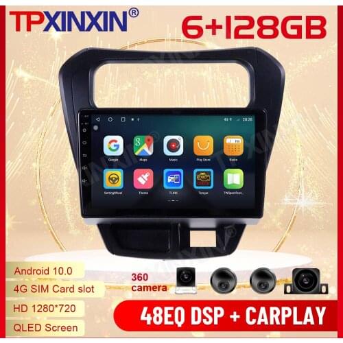2 Din Carplay Android Radio Receiver Multimedia Stereo For Suzuki Alto-800 2014 GPS Navigation Audio Video BT Recorder Head Unit