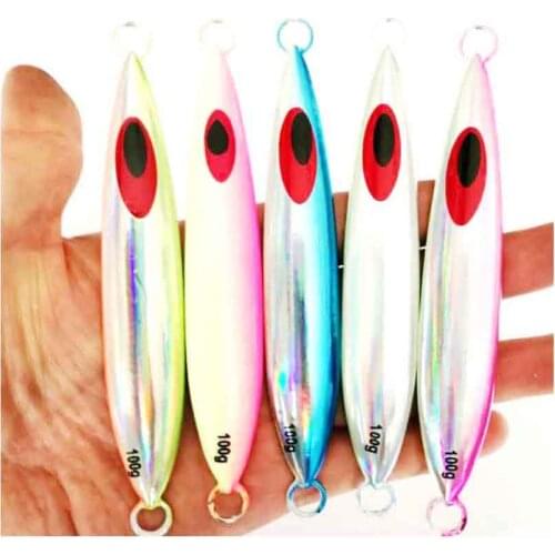 2015 New Deep Sea Fishing Spoon Jigging Lure Metal Jig Lure Jigbait spoon Fishing Treble Hook Spinner baits 200g
