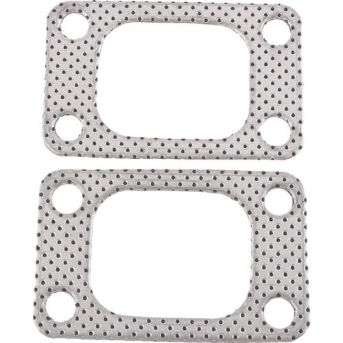 ALUMINUM TURBO CHARGER INLET MANIFOLD FLANGE DOWN PIPE GASKET FOR T38 GT35