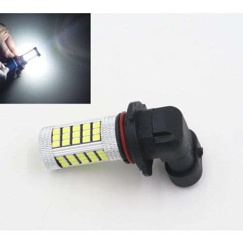 Car Vehicle 9006 HB4 2835 63 SMD 66 1200Lm White Bulb Fog Light For DRL 6000K 12V