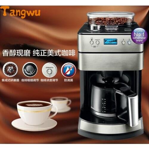 Free shipping new Grinding automatic coffee machine grinder household dual-purpose flour very good