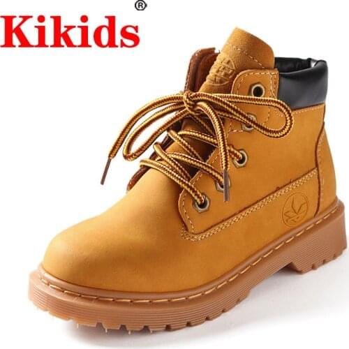 2020 New Kid Shoes Children Sneakers Martin Boots Kids Shoes Boys Girls Snow Boots Casual Shoes Girls Boys Plush Fashion Boots