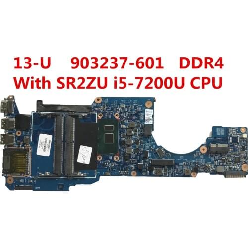 For HP Pavilion X360 13-U M3-U Series Laptop Motherboard 903237-601 448.07M07.0011 With SR2ZU i5-7200U CPU 100% Tested Fast Ship
